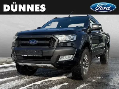 Używany Ford Ranger Wildtrack 200 KM (147 kW) 2017 Czarny Pickup
