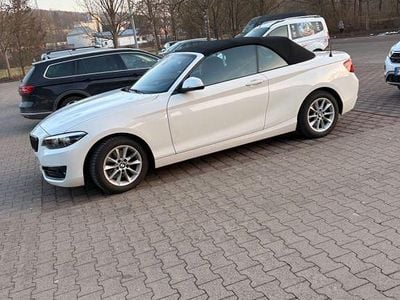 Weiß Gebraucht 2021 BMW 220 Sport Line Cabrio | 28.000 € (Superpreis)