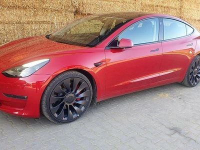 Gebraucht Tesla Model 3 Performance 377 kW (513 PS) 2023 Rot Limousine