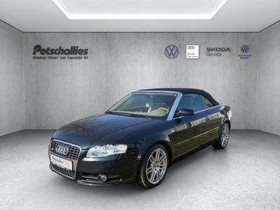 gebraucht Audi A4 Cabriolet S line 2.0 TFSI AUTOM.+XENON+LEDER+