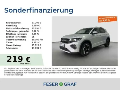 Gebraucht VW T-Cross R-line 150 PS (110 kW) 2025 Silber SUV