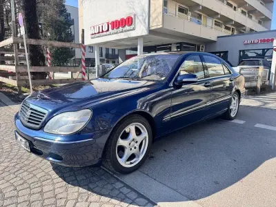 Brugt Mercedes S600L 367 HK (269 kW) 2000 Blå Sedan