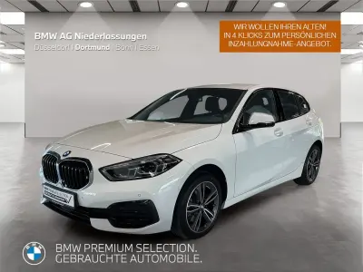 Gebraucht BMW 118 Sport Line 136 PS (100 kW) 2023 Weiß Kleinwagen