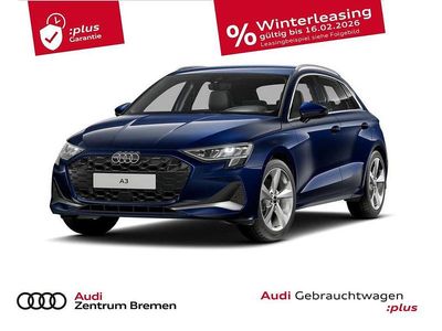 Navarrablau metallic Gebraucht 2025 Audi A3 Advanced Plus Limousine | 31.847 € (Superpreis)