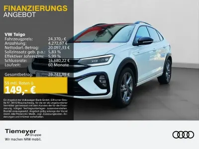 Brugt VW Taigo R-line 150 HK (110 kW) 2025 Hvid SUV