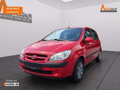 Gebraucht Hyundai Getz Basis 67 PS (49 kW) 2006 Rot Kleinwagen