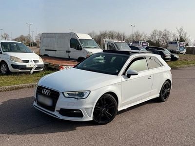 Gebraucht Audi A3 S-Line 150 PS (110 kW) 2012 Weiß Kleinwagen
