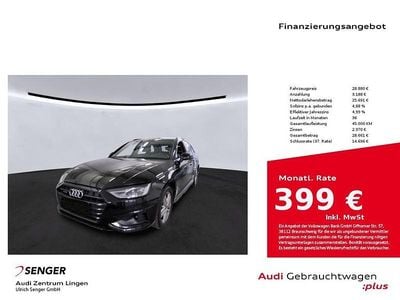 Mythosschwarz metallic Gebraucht 2021 Audi A4 Ambiente Kombi | 28.880 € (Fairer Preis)