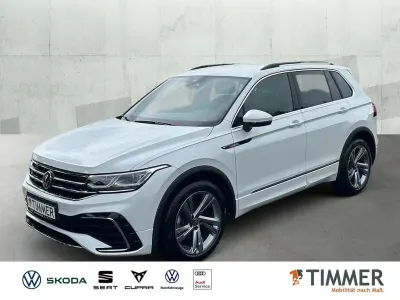 Gebraucht VW Tiguan R-line 150 PS (110 kW) 2024 Weiß SUV