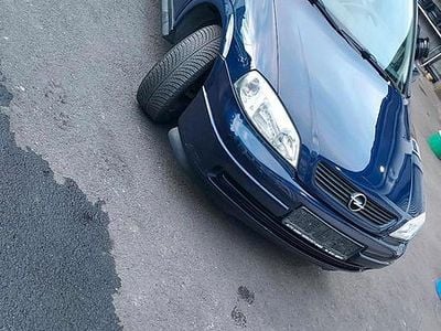 Usata Opel Astra 80 CV (58 kW) 2001 Blu Utilitaria