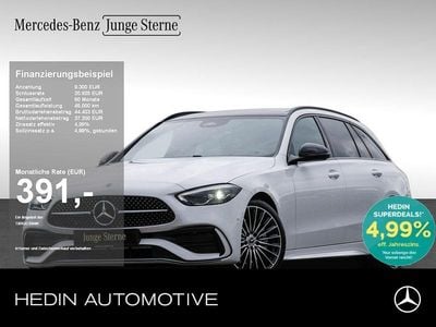 Weiß Gebraucht 2024 Mercedes C300 AMG Kombi | 49.170 € (Teuer)