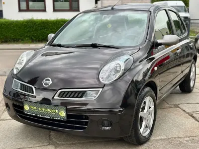 Gebraucht Nissan Micra 65 PS (47 kW) 2008 Schwarz Kleinwagen