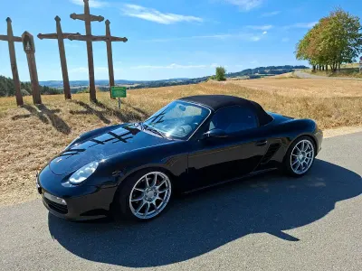 Gebraucht Porsche Boxster 295 PS (216 kW) 2007 Schwarz Cabrio