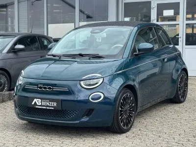 Gebraucht Fiat 500e La Prima 86 kW (118 PS) 2021 Grün Cabrio