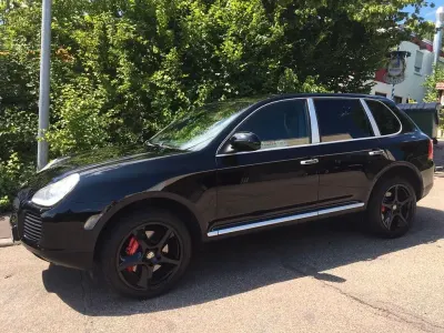 Gebraucht Porsche Cayenne Turbo 450 PS (330 kW) 2005 Schwarz SUV