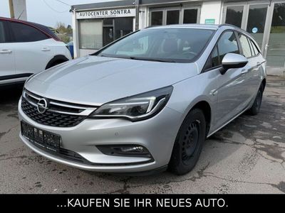 Silber Gebraucht 2017 Opel Astra Edition Kombi | 6.902 € (Etwas zu teuer)