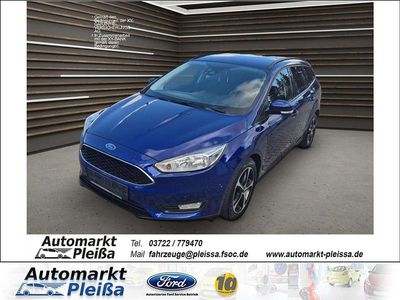 Gebraucht Ford Focus Business Edition 101 PS (74 kW) 2015 Blau Kombi