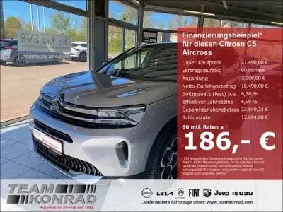 Gebraucht Citroën C5 Aircross PureTech 131 PS (96 kW) 2024 Schwarz SUV