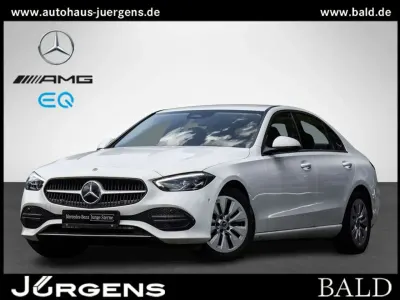 Gebraucht Mercedes C180 Business 170 PS (125 kW) 2022 Polarweiß uni Limousine