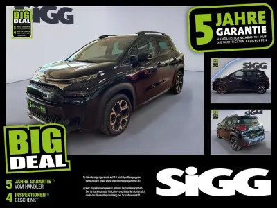 Gebraucht Citroën C3 Aircross PureTech 131 PS (96 kW) 2024 Schwarz SUV