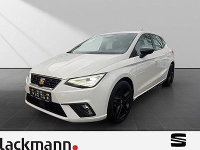 Gebraucht Seat Ibiza Black Edition 95 PS (69 kW) 2023 Weiß Kleinwagen
