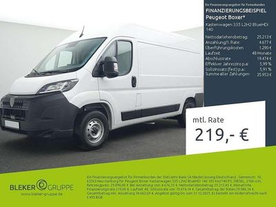 Nuova Peugeot Boxer 140 CV (102 kW) 2025 Bianco Furgone