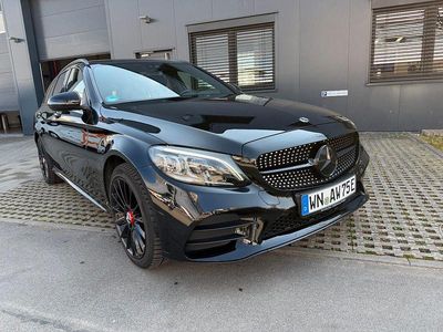 Gebraucht Mercedes C300e AMG 320 PS (235 kW) 2020 Schwarz Limousine