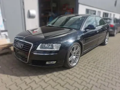 Gebraucht Audi A8L Ambiente 349 PS (256 kW) 2008 Schwarz Limousine