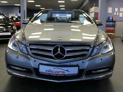 Palladium silver metallic Gebraucht 2012 Mercedes E200 Avantgarde Cabrio | 19.980 € (Etwas zu teuer)