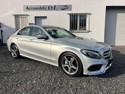 Usata Mercedes C220 AMG line 170 CV (125 kW) 2015 Argento Berlina