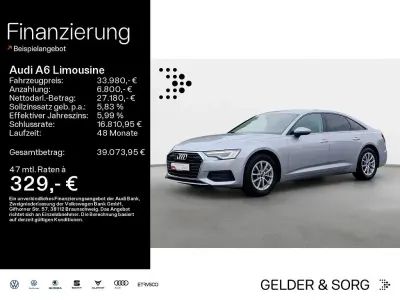Gebraucht Audi A6 Premium 265 PS (194 kW) 2023 Florettsilber metallic Limousine