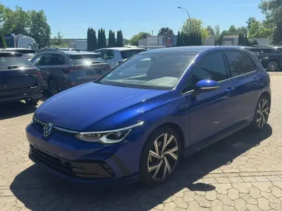 Used VW Golf VIII R-line 150 HP (110 kW) 2022 Blue Sedan