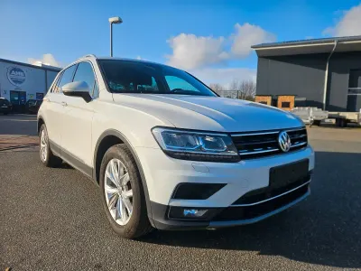 Gebraucht VW Tiguan Highline 150 PS (110 kW) 2018 Weiß SUV