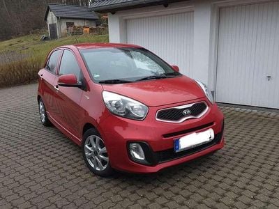 Gebraucht Kia Picanto Platinum Edition 86 PS (63 kW) 2015 Rot Kleinwagen