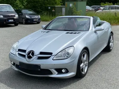 Gebraucht Mercedes SLK200 163 PS (119 kW) 2005 Silber Cabrio
