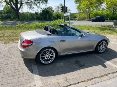 Gebraucht Mercedes SLK200 163 PS (119 kW) 2005 Gold Cabrio