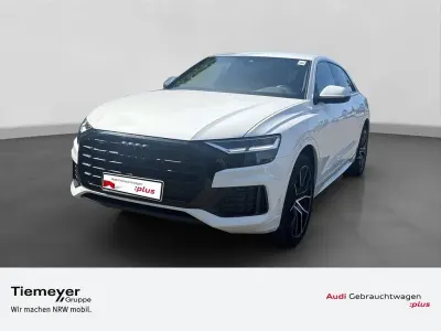 Gebraucht Audi Q8 S-line plus 286 PS (210 kW) 2023 Weiß SUV