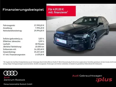 Usata Audi S6 Ambiente 344 CV (253 kW) 2022 Nero Station wagon