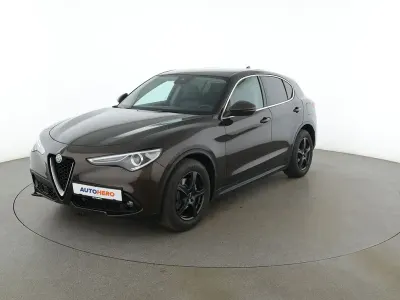Occasion Alfa Romeo Stelvio Super 150 ch (110 kW) 2018 Gris SUV
