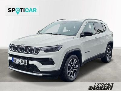 Gebraucht Jeep Compass Limited 190 PS (139 kW) 2023 Vr296) (weiss SUV
