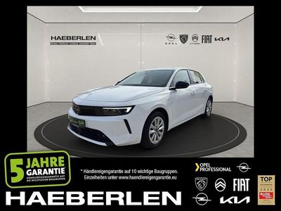 Gebraucht Opel Astra Elegance 110 PS (80 kW) 2023 Lack weiss banquise/typ aussen Limousine