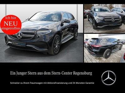 Gebraucht Mercedes EQC400 AMG line 300 kW (408 PS) 2023 Metalliclack obsidianschwarz SUV