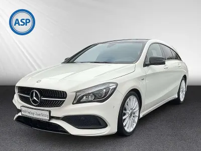 Gebraucht Mercedes CLA200 Shooting Brake AMG line 156 PS (114 kW) 2017 Weiß (calcitweiss  unilack) Kombi