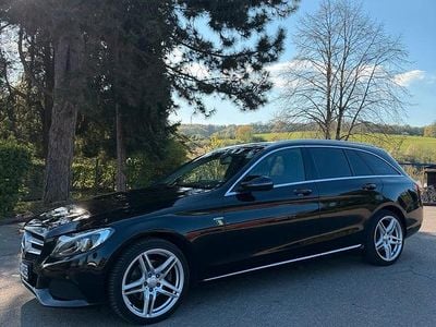 Usata Mercedes C220 Avantgarde 170 CV (125 kW) 2017 Nero Station wagon