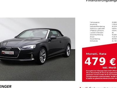 Gebraucht Audi A5 Cabriolet Ambiente 204 PS (150 kW) 2022 Grau Cabrio