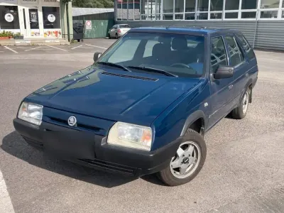 Gebraucht Skoda Forman 68 PS (50 kW) 1994 Blau Kombi
