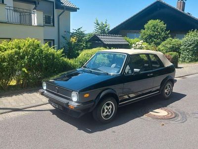 Gebraucht VW Golf Cabriolet 69 PS (50 kW) 1982 Schwarz Cabrio