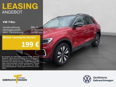 Gebraucht VW T-Roc Move 116 PS (85 kW) 2024 Rot SUV