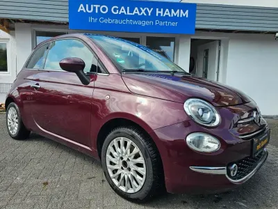 Brugt Fiat 500 Lounge 69 HK (50 kW) 2017 Rød Hatchback