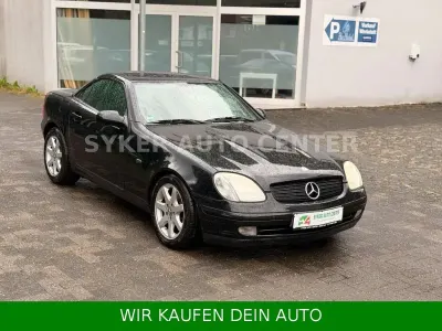 Gebraucht Mercedes SLK230 193 PS (141 kW) 1998 Schwarz Cabrio